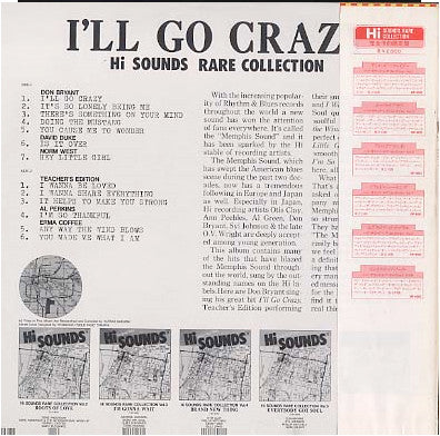 Various - I'll Go Crazy (LP, Comp)