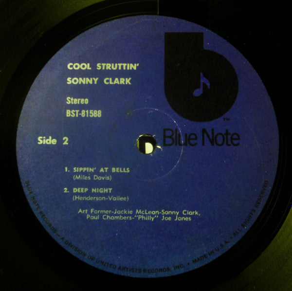 Sonny Clark - Cool Struttin' (LP, Album, RE, Bla)