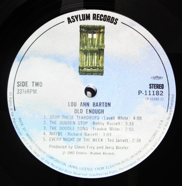 Lou Ann Barton - Old Enough (LP, Album)
