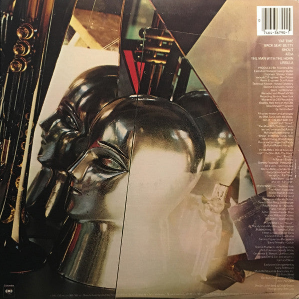 Miles Davis - The Man With The Horn (LP, Album, RE, San)