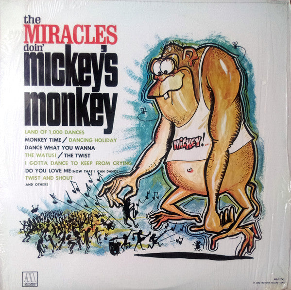 The Miracles - Doin' Mickey's Monkey (LP, RE)