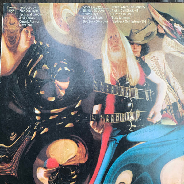 Johnny Winter - Saints & Sinners (LP, Album, RE, Car)