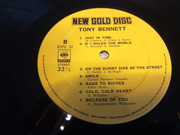 Tony Bennett - New Gold Disc (LP, Comp, Dlx)