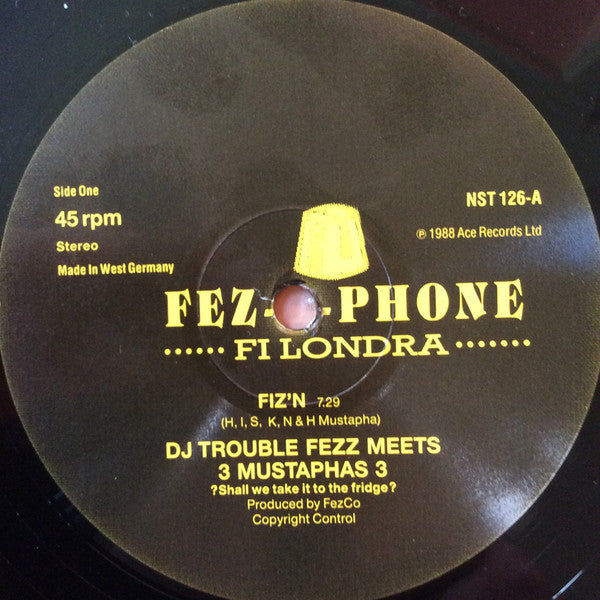 3 Mustaphas 3 - Trouble Fezz Meets 3 Mustaphas 3(12", Maxi)