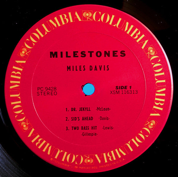 Miles Davis - Milestones (LP, Album, RE, Pit)