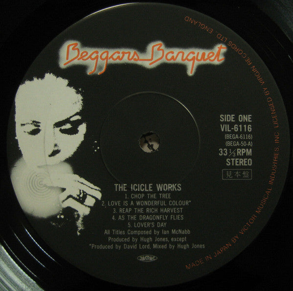 The Icicle Works - The Icicle Works (LP, Album, Promo)