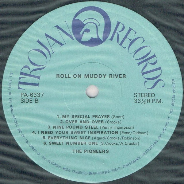 The Pioneers - Roll On Muddy River (LP, Album)