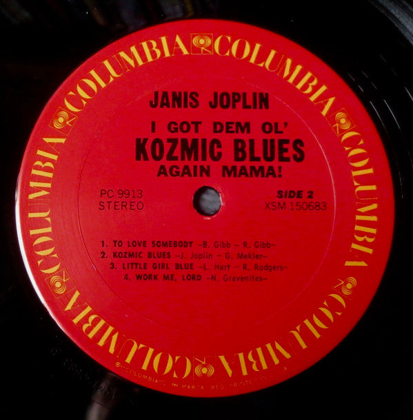 Janis Joplin - I Got Dem Ol' Kozmic Blues Again Mama! (LP, Album, RE)