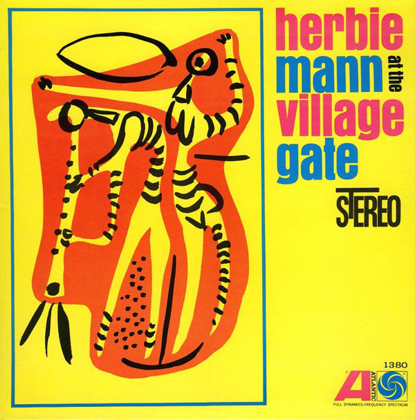 Herbie Mann - Herbie Mann At The Village Gate (LP, Album, RE, Pre)