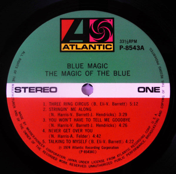 Blue Magic - The Magic Of The Blue (LP, Album)