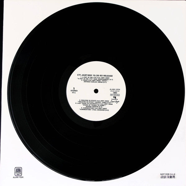 Various - CTI Jazz 1800 (LP, Promo)