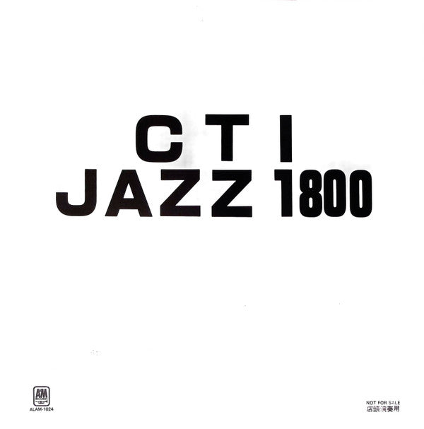 Various - CTI Jazz 1800 (LP, Promo)