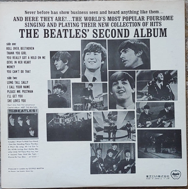 The Beatles - The Beatles' Second Album (LP, Album, RE, Gat)