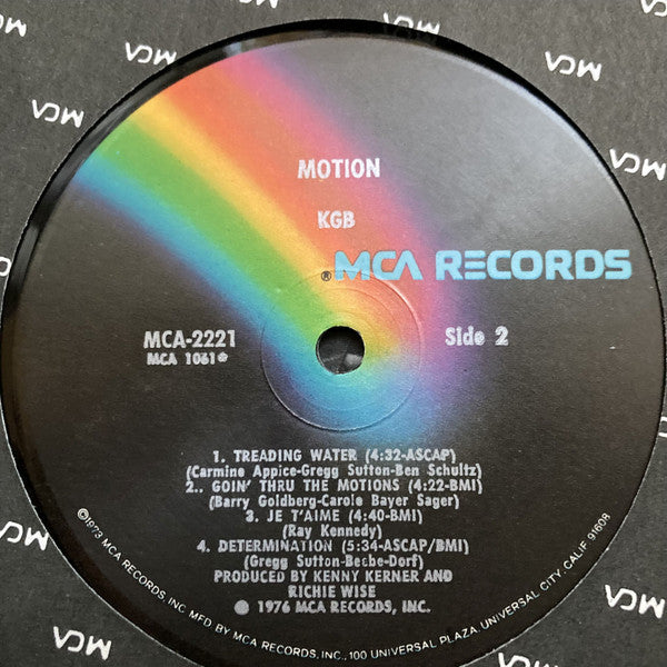 KGB (7) - Motion (LP, Album, Glo)