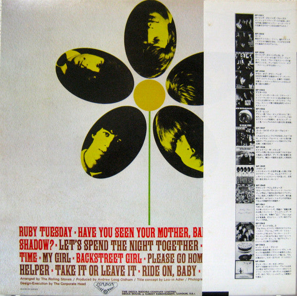 The Rolling Stones - Flowers (LP, Comp)