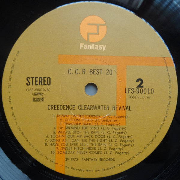 Creedence Clearwater Revival - C.C.R. Best 20 (LP, Comp)