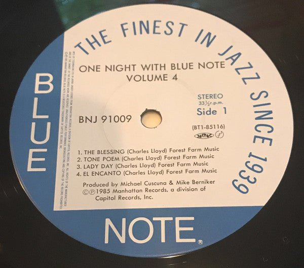 Various - One Night With Blue Note Volume 4 (LP, Album)