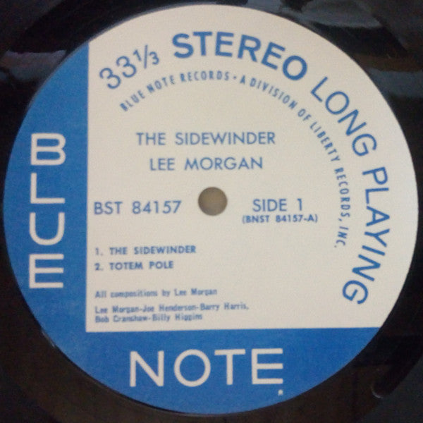 Lee Morgan - The Sidewinder (LP, Album, RE)