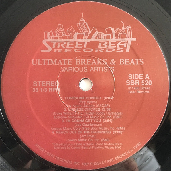 Various - Ultimate Breaks & Beats (LP, Comp, RE, Unofficial)