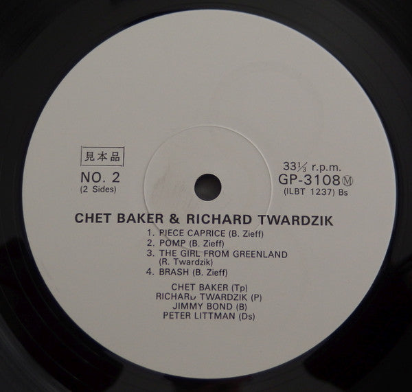 Chet Baker - Chet Baker & Richard Twardzik(LP, Album, Mono, Promo)