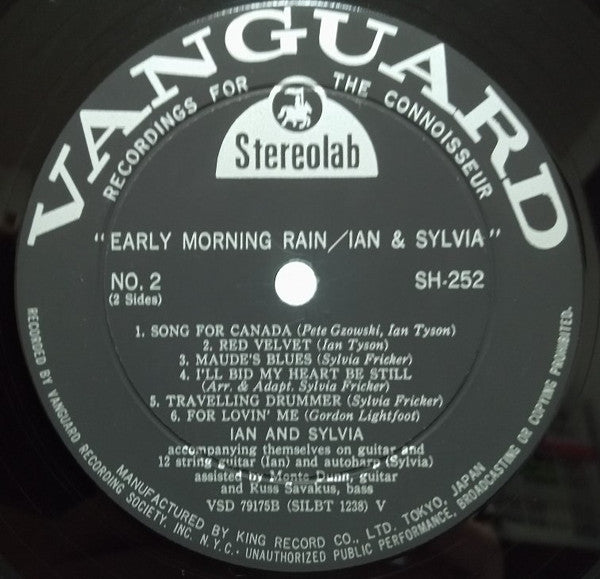 Ian & Sylvia - Early Morning Rain (LP, Album)