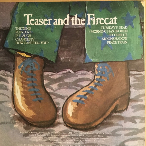 Cat Stevens - Teaser And The Firecat (LP, Album, RE, X -)