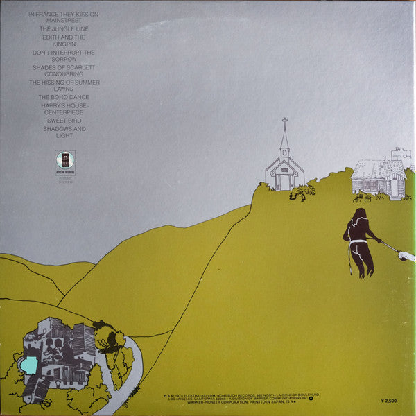 Joni Mitchell - The Hissing Of Summer Lawns (LP, Album, Gat)