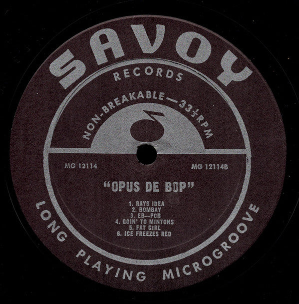 Stan Getz - Opus De Bop(LP, Comp, Mono, RE, Oxb)