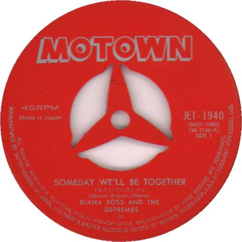 The Supremes - Someday We'll Be Together = またいつの日にか(7", Single, Mono)