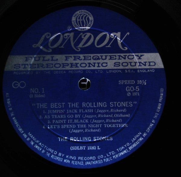 The Rolling Stones - The Best The Rolling Stones (LP, Comp)