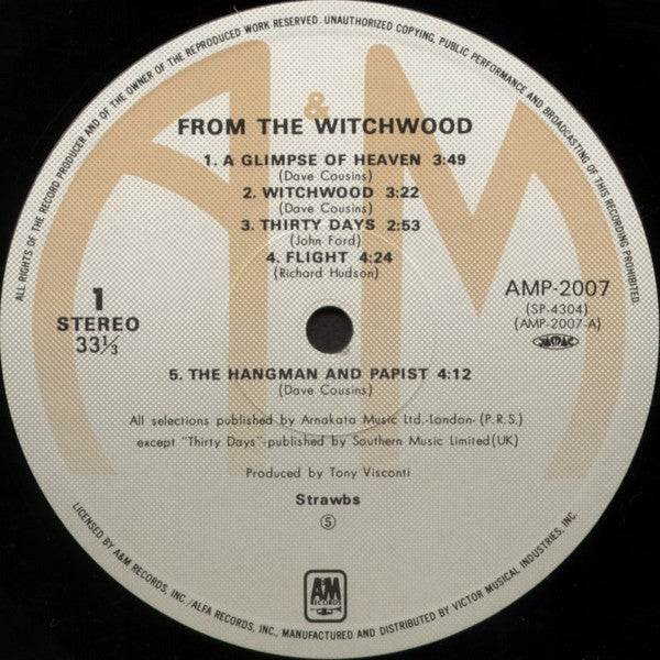 Strawbs - From The Witchwood (LP, Album, RE)
