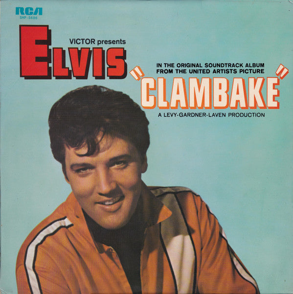Elvis* - Clambake = ブルー・マイアミ (LP, Album, RP)
