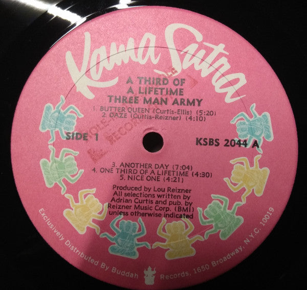 Three Man Army - A Third Of A Lifetime (LP, Album, Son)