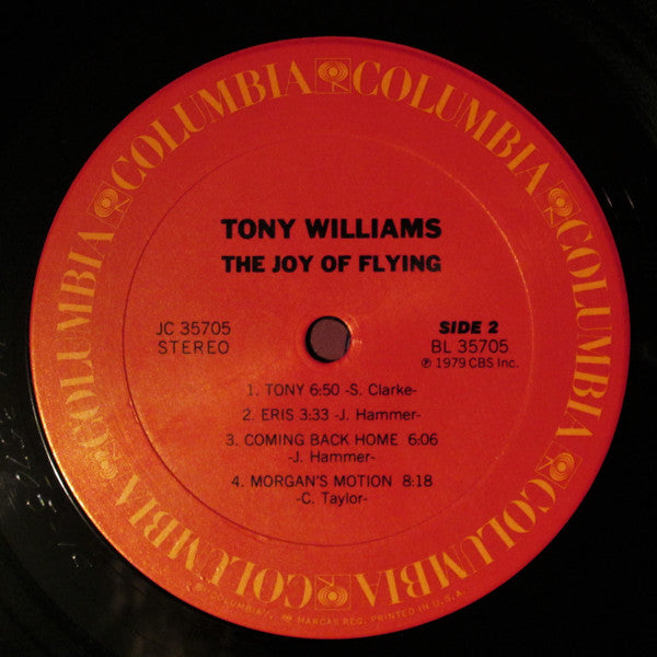 Tony Williams* - The Joy Of Flying (LP, Album, San)