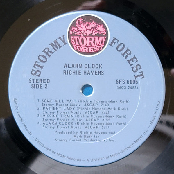 Richie Havens - Alarm Clock (LP, Album, San)