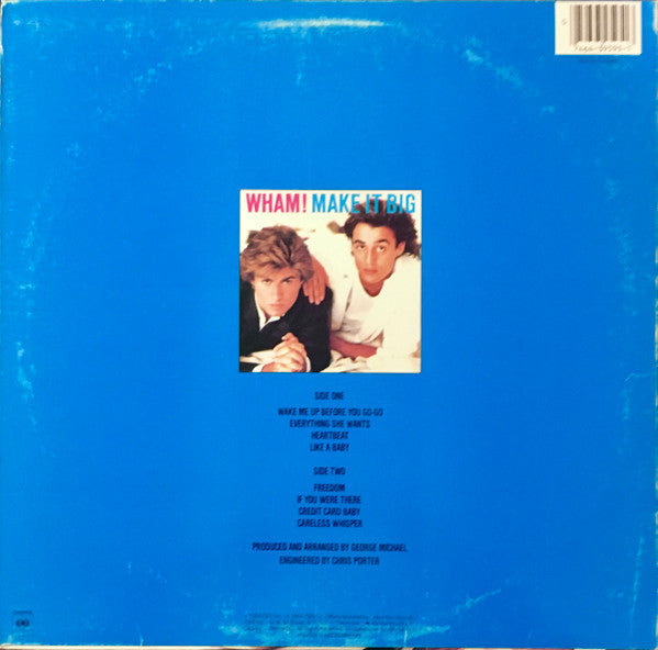 Wham! - Make It Big (LP, Album, Pit)