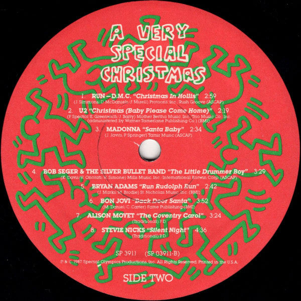 Various - A Very Special Christmas (LP, Comp, Gol)