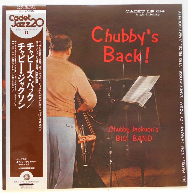 Chubby Jackson's Big Band - Chubby's Back! (LP, Album, Mono, RE)