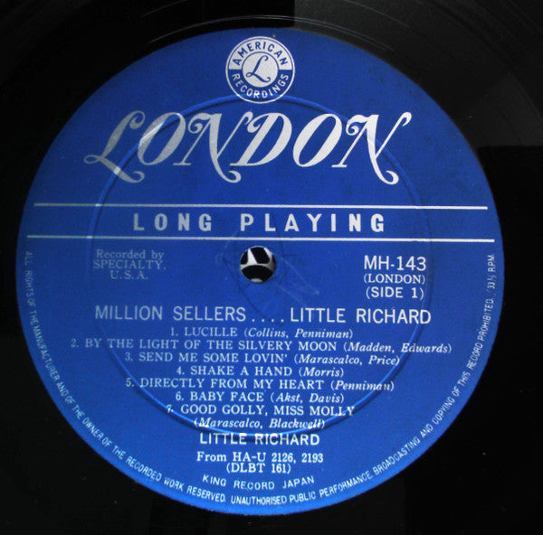 Little Richard - Million Sellers.... (LP, Comp)