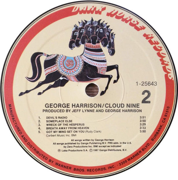 George Harrison - Cloud Nine (LP, Album)