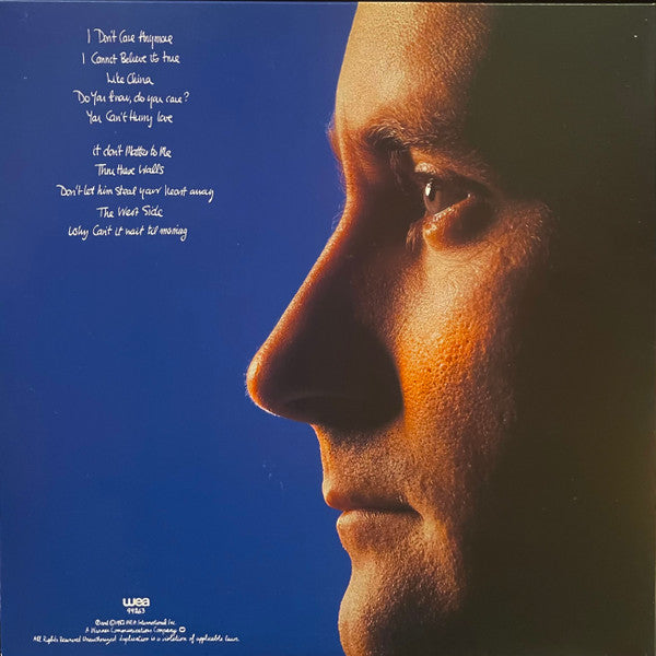 Phil Collins - Hello, I Must Be Going (LP, Album, Gat)
