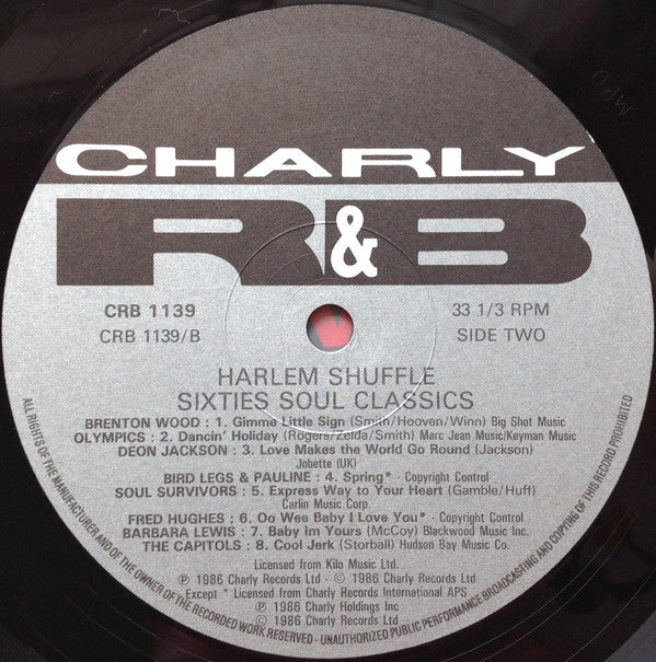 Various - Harlem Shuffle - Sixties Soul Classics = ハーレム・シャッフル(LP, C...