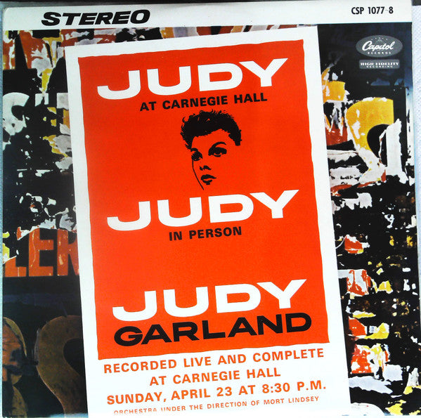 Judy Garland - Judy At Carnegie Hall - Judy In Person(2xLP, Album, ...