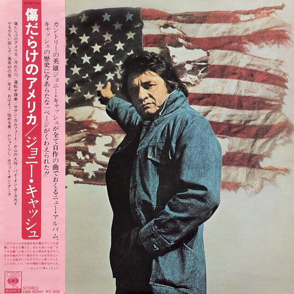 Johnny Cash - Ragged Old Flag (LP, Album)