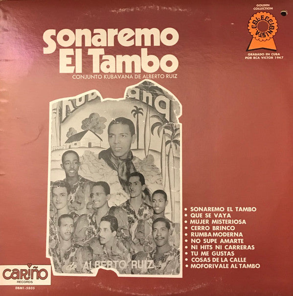Conjunto Kubavana De Alberto Ruiz - Sonaremo El Tambo (LP, Mono)