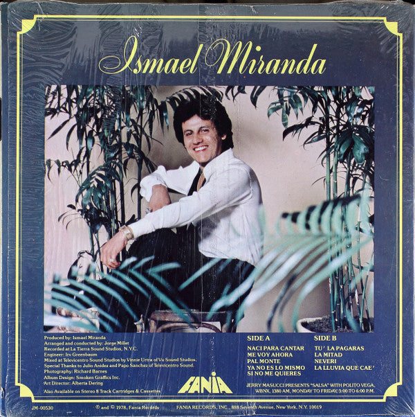 Ismael Miranda - Sabor, Sentimiento Y Pueblo (LP, Album)