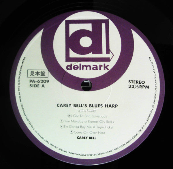 Carey Bell - Carey Bell's Blues Harp (LP, Album, Promo)