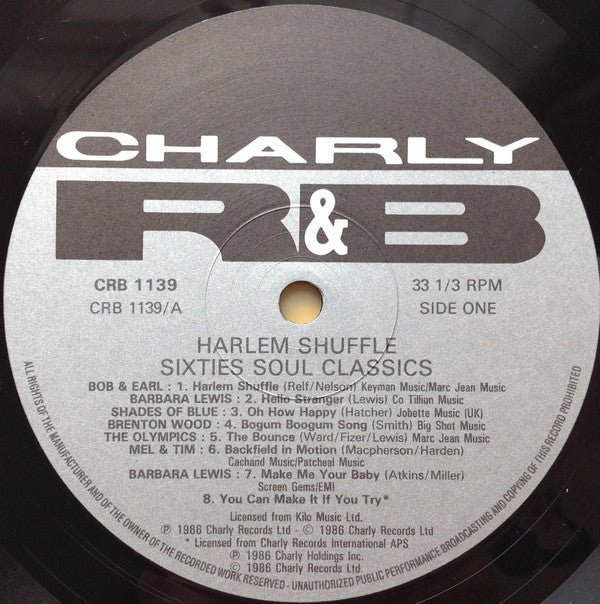 Various - Harlem Shuffle - Sixties Soul Classics = ハーレム・シャッフル(LP, C...