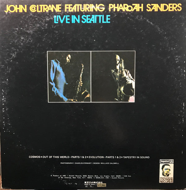 John Coltrane - Live In Seattle(2xLP, Album)