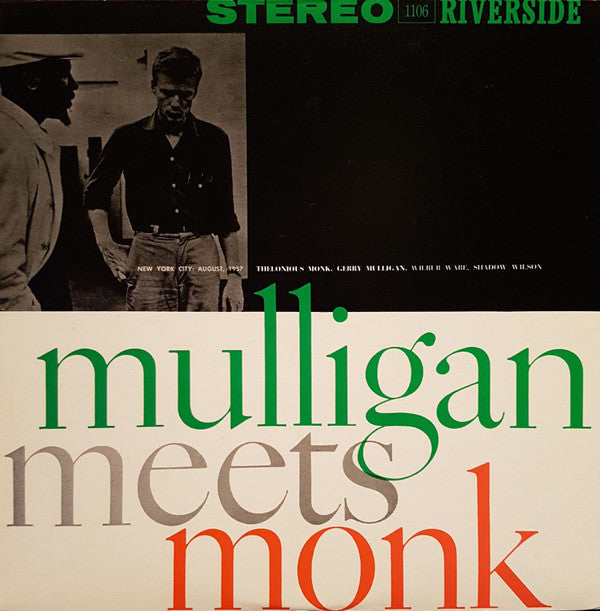 Thelonious Monk - Mulligan Meets Monk(LP, Album, RE)